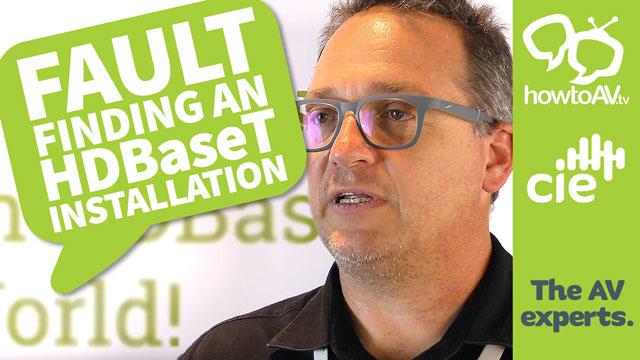 How to fault-find on an HDBaseT installation