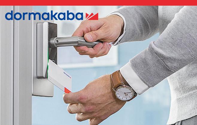 dormakaba c-lever compact door fitting