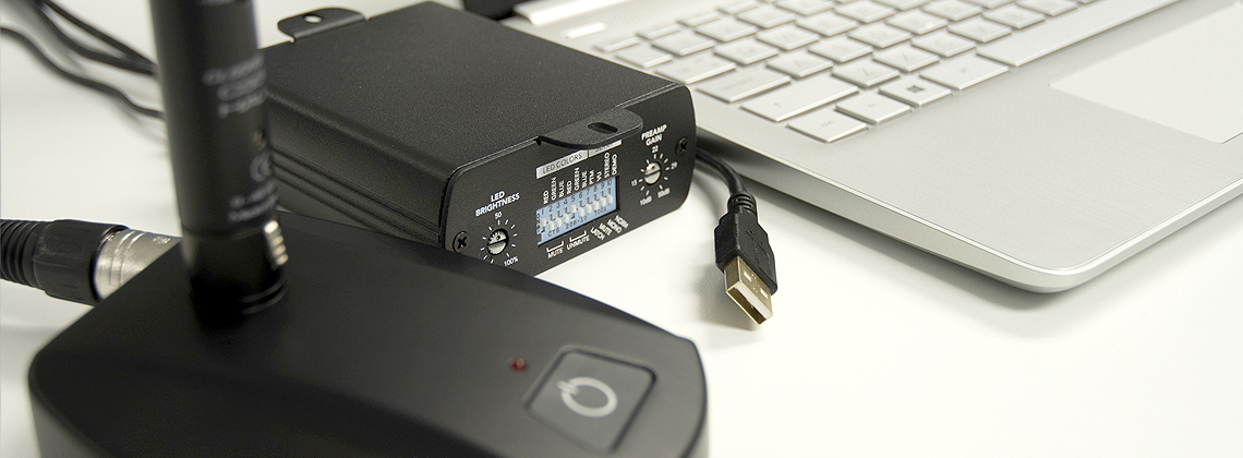 How to connect a mcirophone to PC via USB