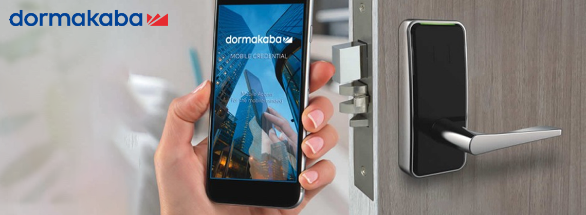 dormakaba Saffire LX RFID contactless door lock