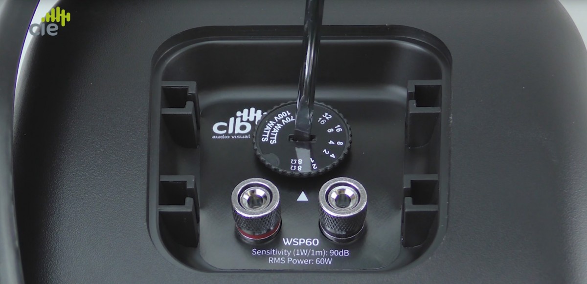 What is a 100v line loudspeaker tapping?
