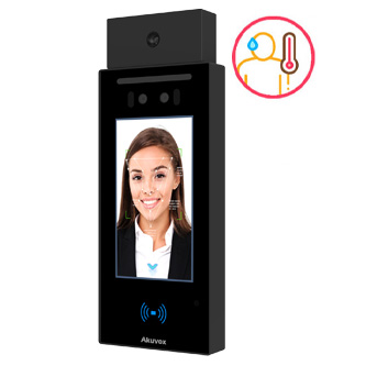 Face Recognition Access Control with thermal detection