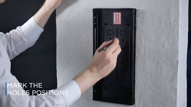 2N IP Style - mark the holes positioning