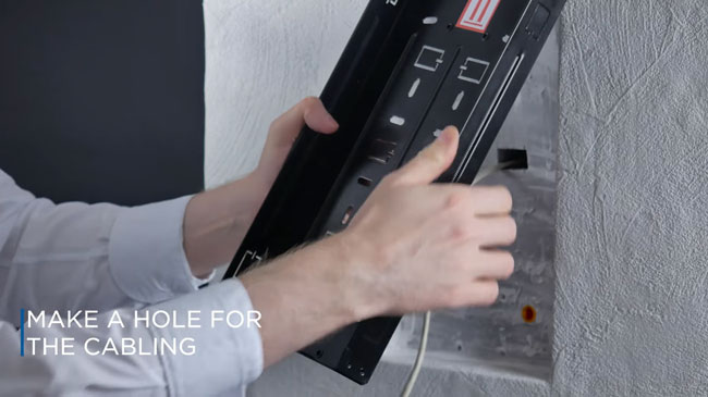 2N IP Style - make hole for the cabling