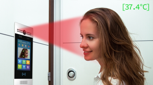 body temperature access control