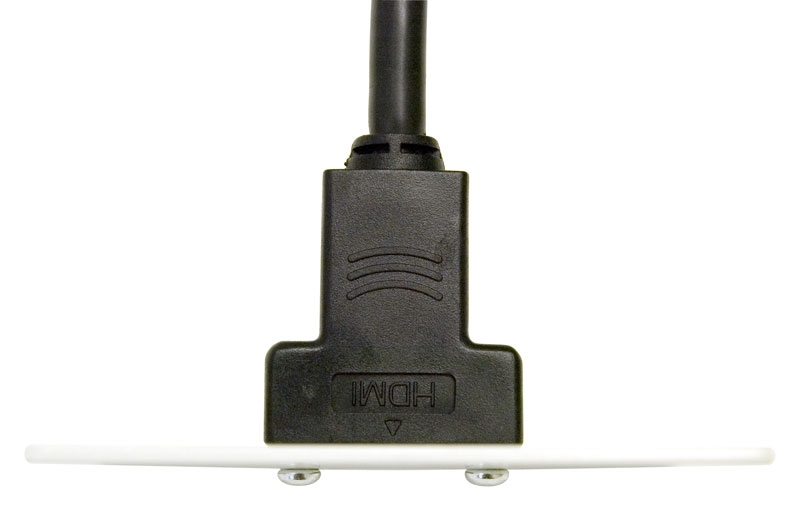 1 GANG EASY INSTALL HDMI PLATE
