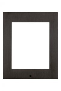 Helios IP Verso - Surface Installation Frame for 1 Module, Black