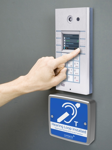Door Entry Loop Amp & Sign