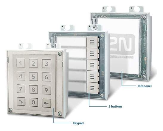 HELIOS IP VERSO 5 BUTTON MODULE