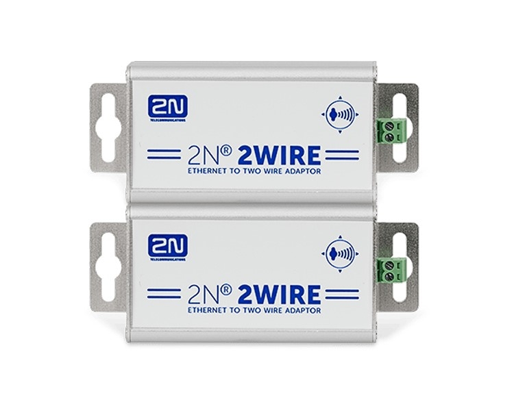 2 WIRE (2PK ADAPTORS & UK POWER SOURCE)