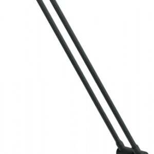 TWIN CARDIOID MIC C/W RIGID SHAFTS BLACK