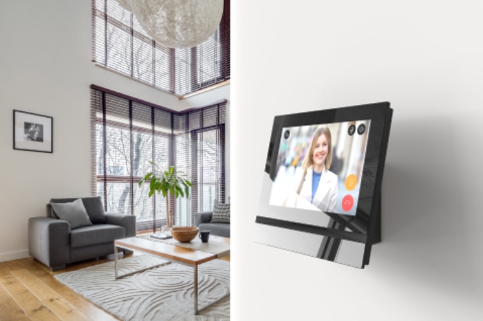 Indoor answering unit surface installation box (for Compact and View only)