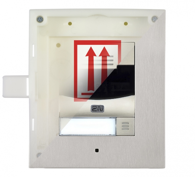 Helios IP Solo with camera, flush mount (Mounting Box 9155017)