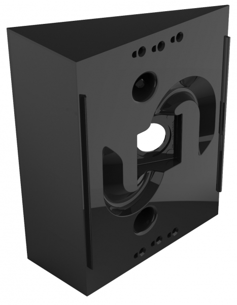 2N IP Solo wedge backplate