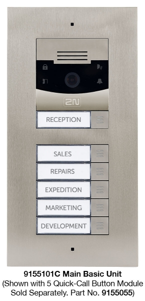 Helios IP Verso Modular Door Intercom with Camera