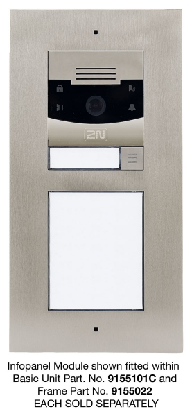 HELIOS VERSO DOOR INTERCOM-INFOPANEL MDL