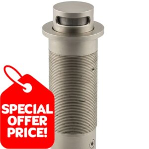 FLUSH MOTORISED THROUGH DESK SATIN NICKL