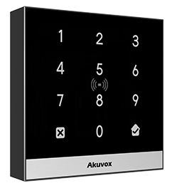 P-Akuvox Access Control Reader, 13.56MHz, 125Kh and NFC Ready.