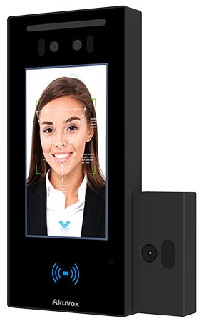 IP Access Control Reader with Facial Recognition, RFID & QR Code Reader