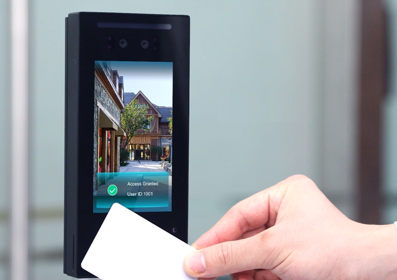 IP Access Control Reader with Facial Recognition, RFID & QR Code Reader