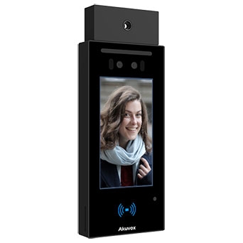 IP Access Control Unit & SIP Intercom, Touchscreen, Face Recognition, Bluetooth, RFID & QR Code