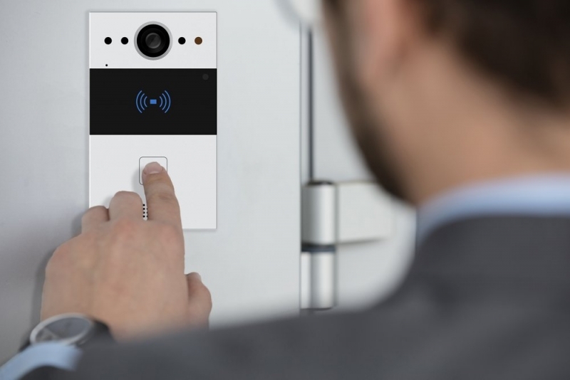 SIP Intercom with one Button (Video & Card reader)