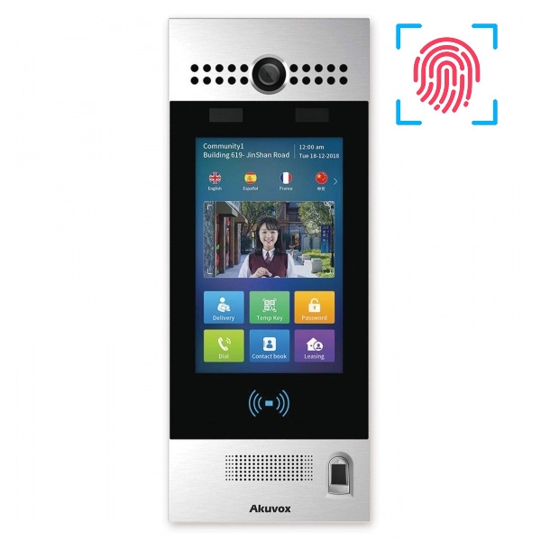 SIP Android Door Phone with Facial Recognition