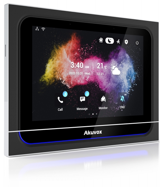 P-Premium 7 inch Touchscreen Door Intercom Answering Panel