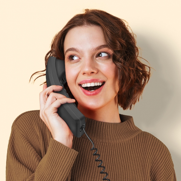 Clam Shell SIP Handset