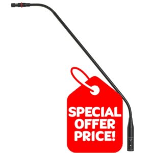 CARDIOID GOOSENECK MIC SEMI-RIGID 580MM