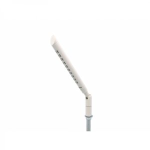 180mm Knuckle Joint Microphone, Open Ended (M10), White