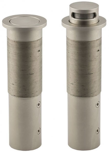 Retractable Through-Desk Flush Cardioid Microphone, Nickel