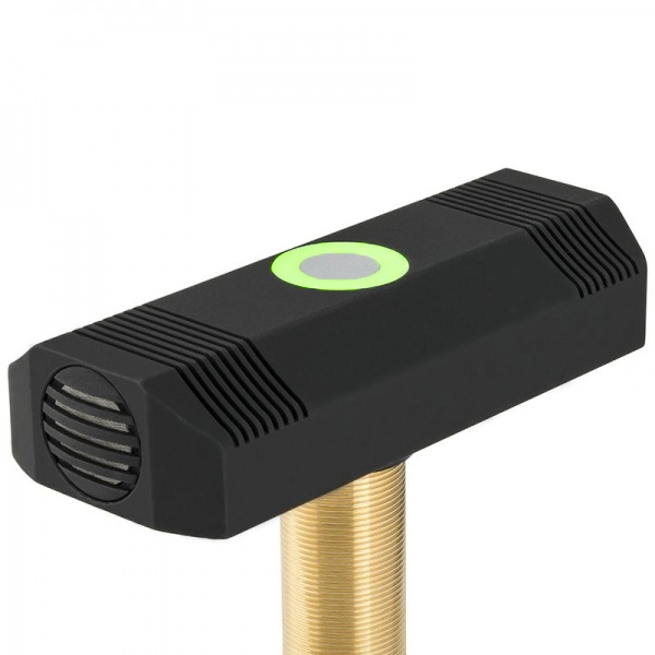 2 Element Boundary Layer Microphone with programmable RGB LED Touch Switch. Black
