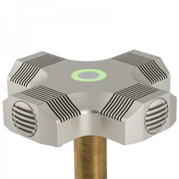 4 Element Boundary Layer Microphone with programmable RGB LED Touch Switch. Nickel