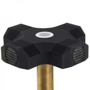 4 Element Boundary Layer Microphone with programmable RGB LED Touch Switch. Black