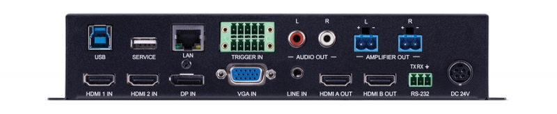 HDMI matrix with Amplifier & USB Hub