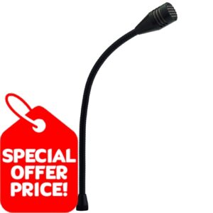 CARDIOID DYNAMIC GOOSENECK MIC 350mm