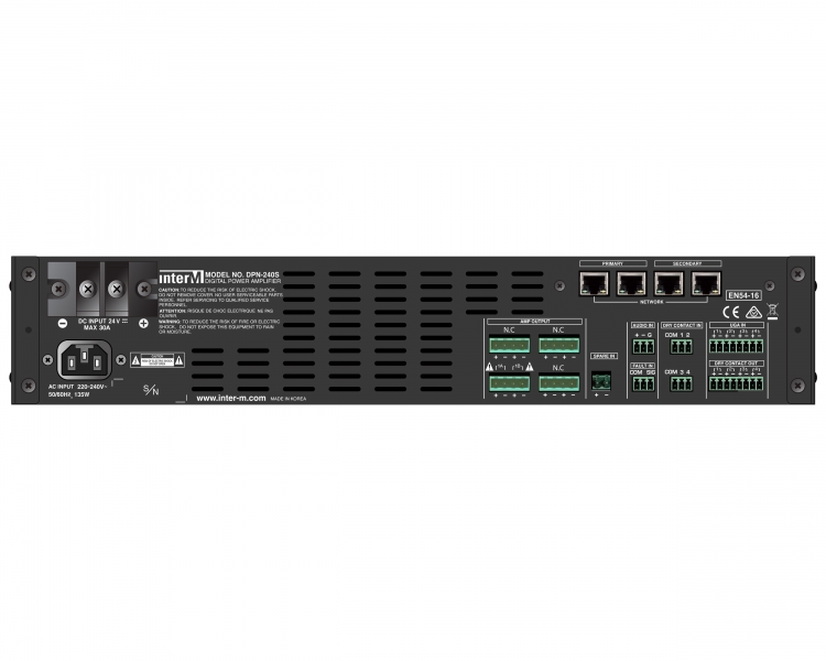 P-Evamatrix Dante PA/VA Controller - EN54-16