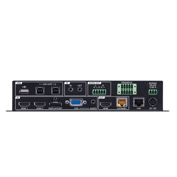 4K UHD HDMI/DP/VGA/USB over HDBaseT Presentation Switcher