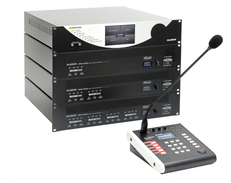 P-Evamatrix Dante PA/VA Controller - EN54-16