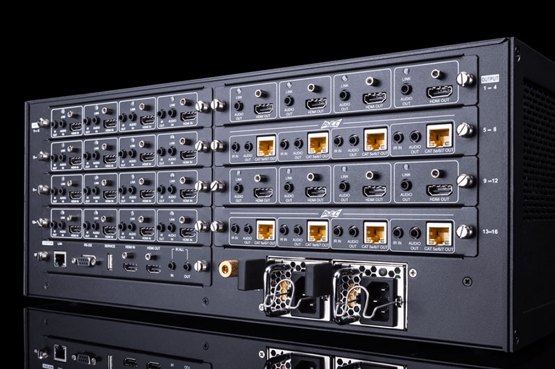 4 Port 100m HDBaseT™ 2.0 HDR Input Card with AVLC