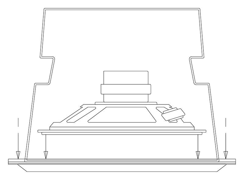 20W 6 CEILING SPEAKER"