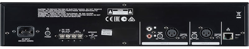 240W Network Mixing Amplifier compatible with MS-N300 GUI