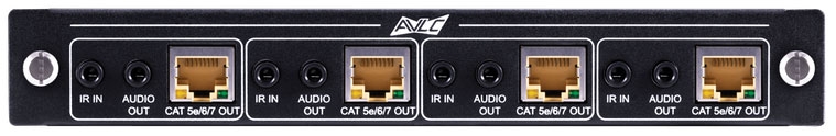 4 Port HDBaseT 2.0 Output Transmitter Card for the MODX-1616 - 4KHDR (Dolby Vision) AVLC, HDCP 2.2, 100m (70m 4K)
