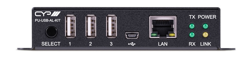 USB 2.0, Audio and LAN over CAT Extender