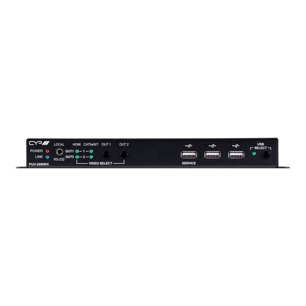 100m HDBaseT 2.0 Receiver (4K UHD/ PoH/ LAN)