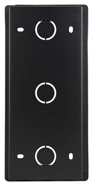 Compact IP Door Intercom Unit with 5 Buttons (Video & Card reader), incl. Surface Mount Plate