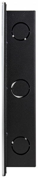 Compact IP Door Intercom Unit with 5 Buttons (Video & Card reader), incl. Surface Mount Plate