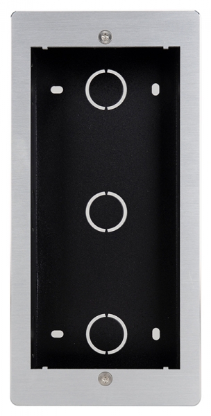 Compact SIP Intercom with Key Pad (Video & Card reader), incl. Surface Mount Backbox
