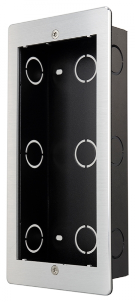 Compact SIP Intercom with Key Pad (Video & Card reader), incl. Surface Mount Backbox